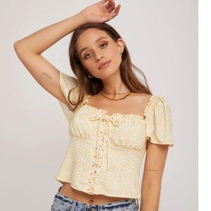Backyard Roses - Estelle Off Shoulder Blouse